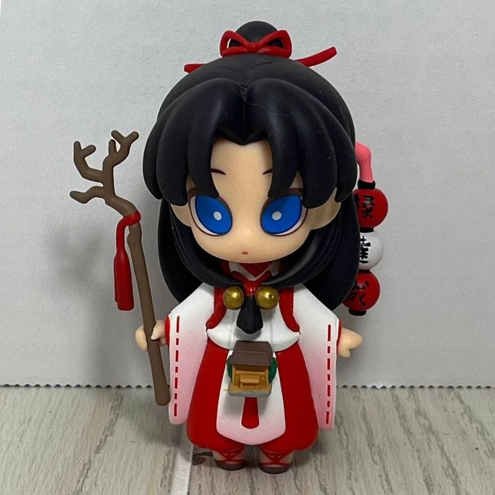 Onmyoji Enmusubi no Kami Figure Stick Accessory red White Black Hair Asian Anime